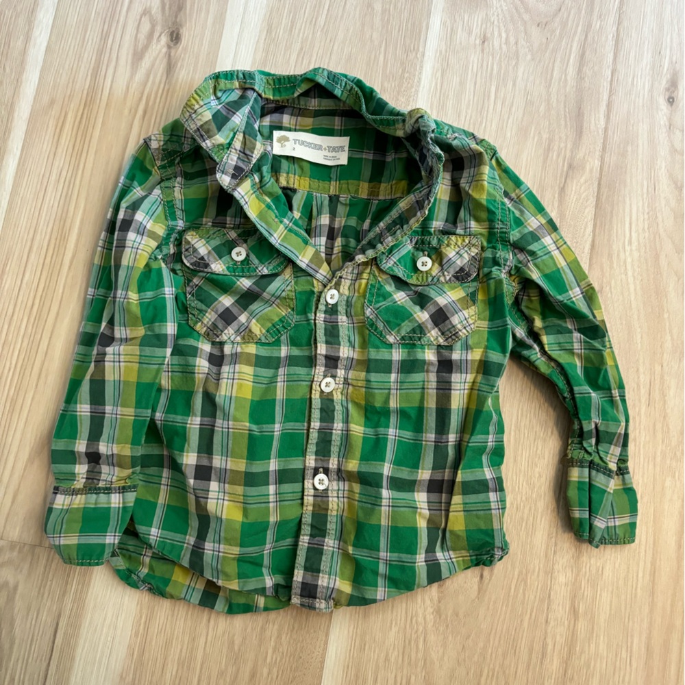 Tucker & Tate Button-Down Shirt, 2T